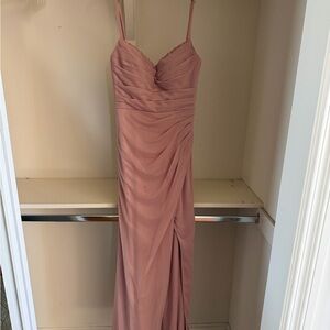 Azazie Dusty Rose Bridesmaid Dress